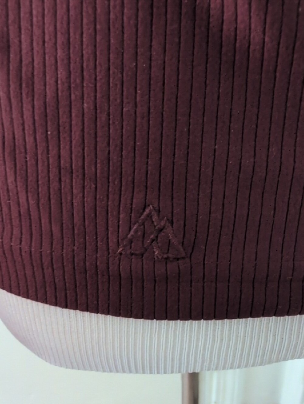 Alpine Design Maroon Ribbed Racerback Tank - Picture 2 of 6